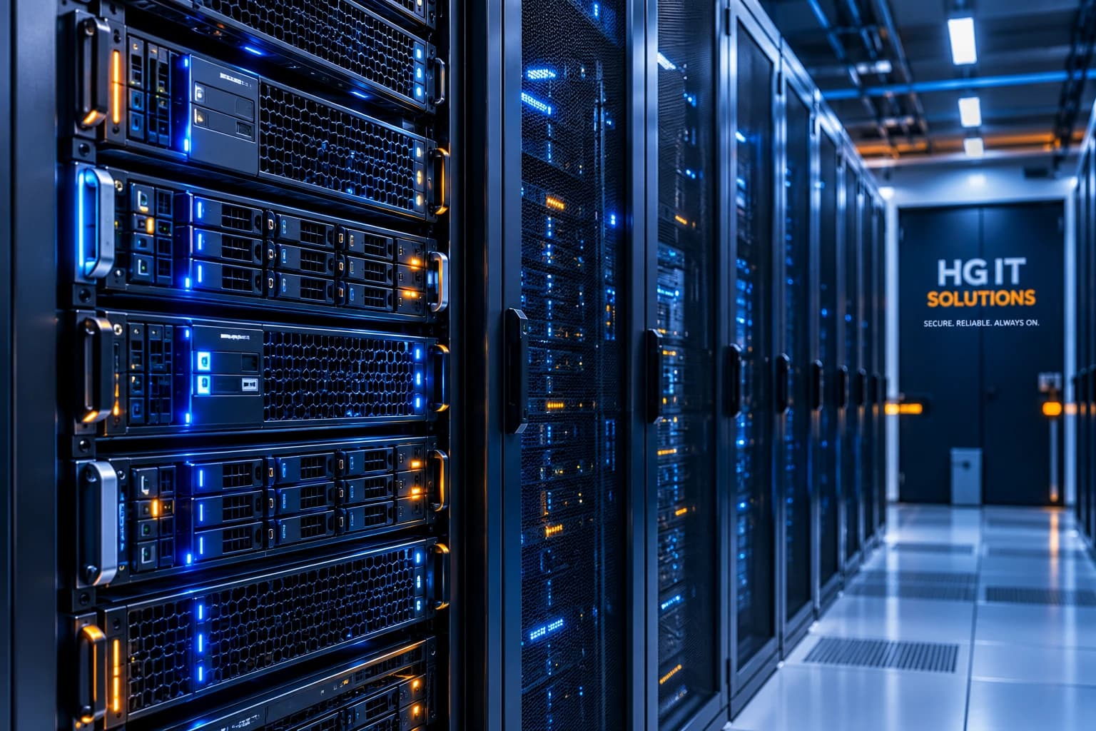 Enterprise server infrastructure under active management